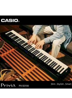 CASIO Privia PX-S3100 Digital Piano, Black, 88 Keys  - Image 2