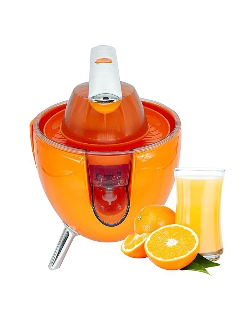 DIGI CORE Hands Free Electric Citrus Juicer, 1-Button Juicer Machine, Orange Lime Grapefruit Lemon Squeezer, Easy To Clean Orange Juicer Squeezer BPA-Free Electric Juicer 300W Anti Slip Feet Hand Press Juicer - Image 1