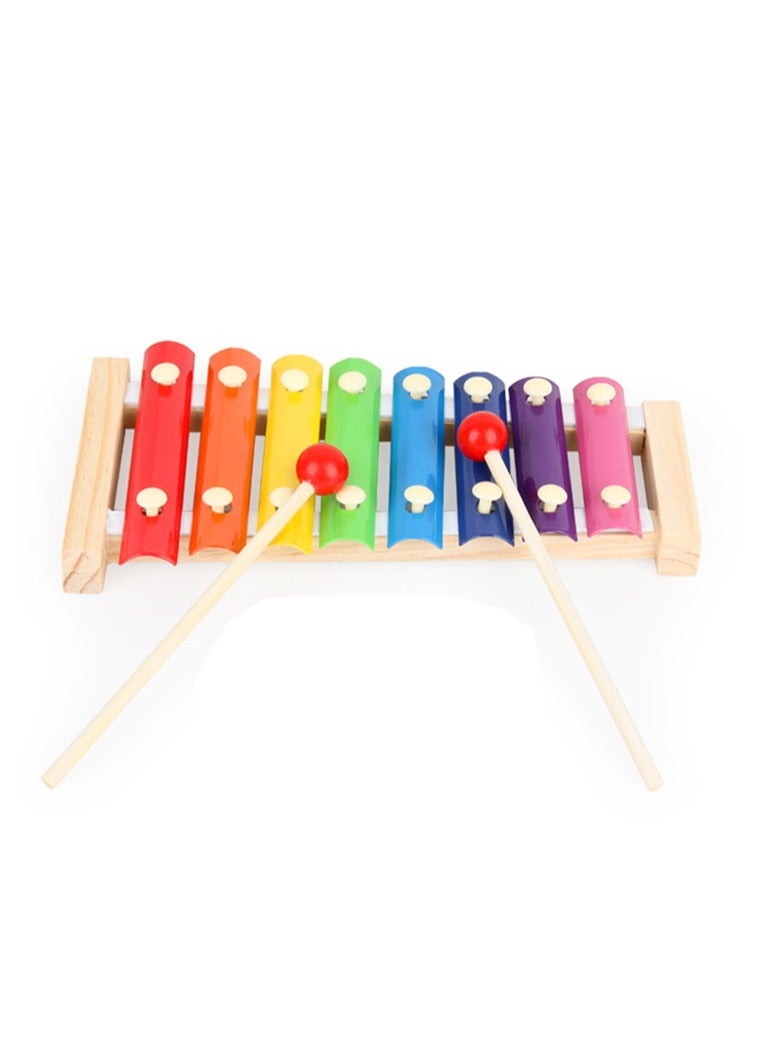 Toys Children's musical instruments Children's educational toys Children's percussion instruments 8-tone piano  - Image 1