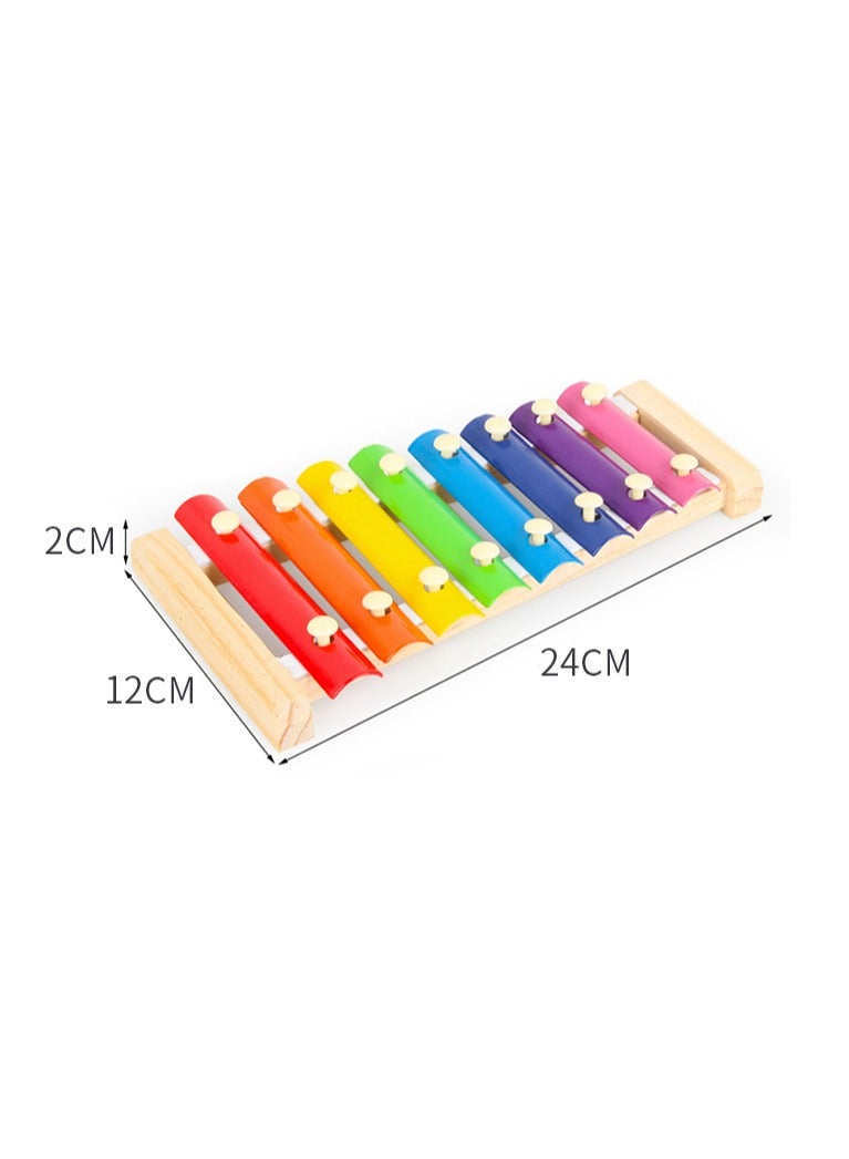 Toys Children's musical instruments Children's educational toys Children's percussion instruments 8-tone piano  - Image 3