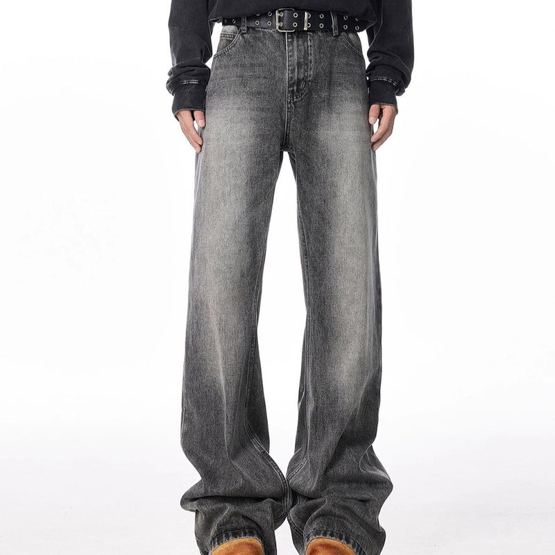 Unisex Classic Denim Jeans Loose Fit Daily Outdoor Wear - Image 5