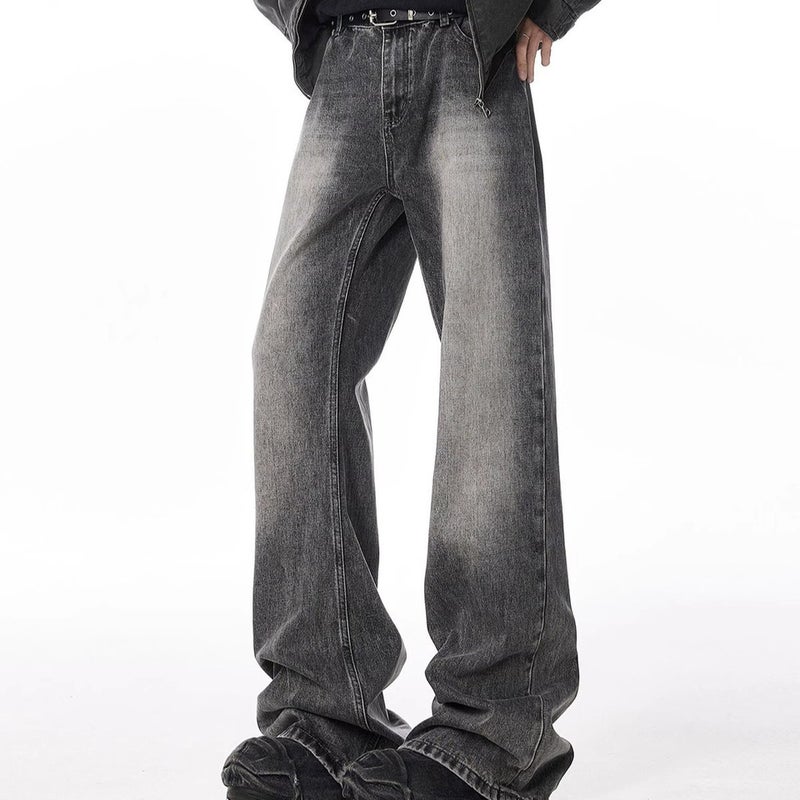 Unisex Classic Denim Jeans Loose Fit Daily Outdoor Wear - Image 2