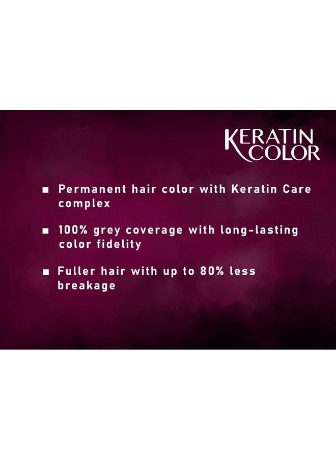 Schwarzkopf - Keratin Color Permanent Hair Color Cream 5.3 Berry Brown - Image 1