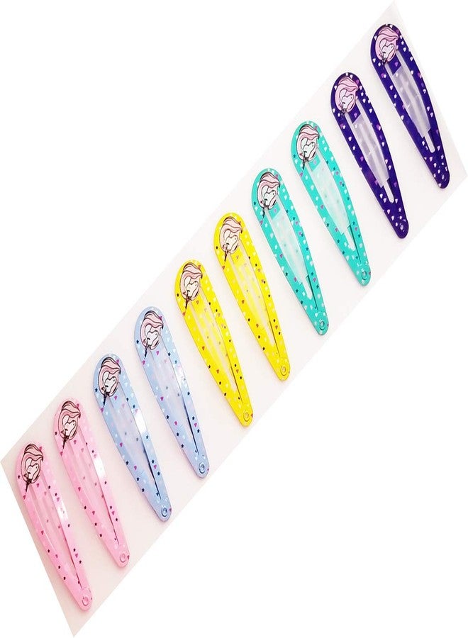 كيو-يو مشابك شعر معدنية على شكل فيونكة دوارة، إكسسوارات تجميل. … … (40 قطعة من مشابك الشعر المعدنية غير القابلة للانزلاق، مقاس 2 بوصة، بتصميمات يونيكورن/بومة/فراشة/دعسوقة) - Image 4