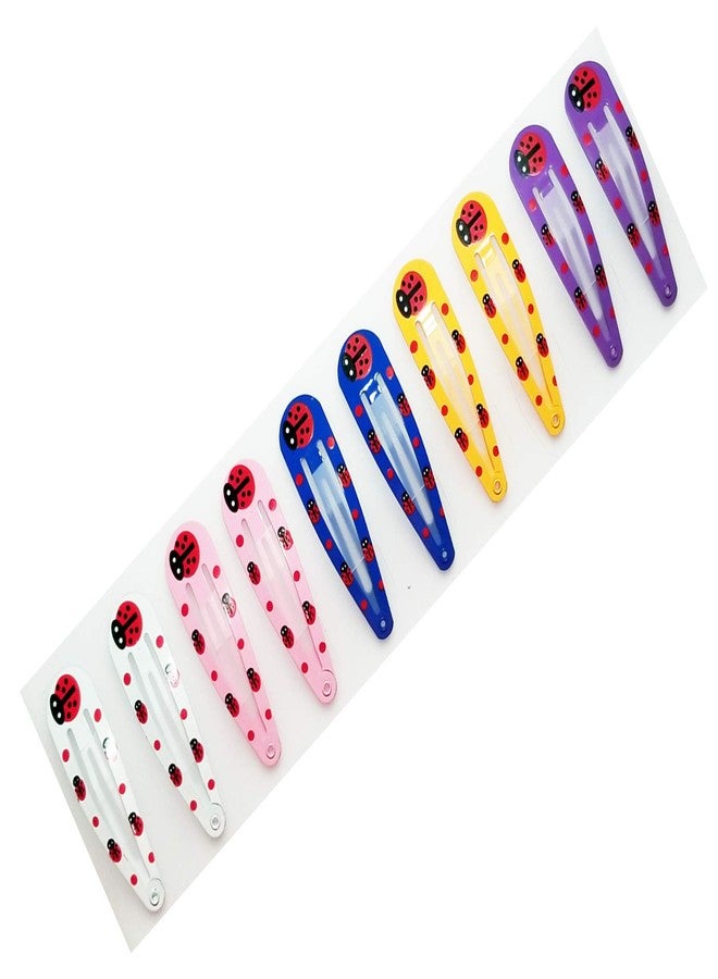 كيو-يو مشابك شعر معدنية على شكل فيونكة دوارة، إكسسوارات تجميل. … … (40 قطعة من مشابك الشعر المعدنية غير القابلة للانزلاق، مقاس 2 بوصة، بتصميمات يونيكورن/بومة/فراشة/دعسوقة) - Image 2