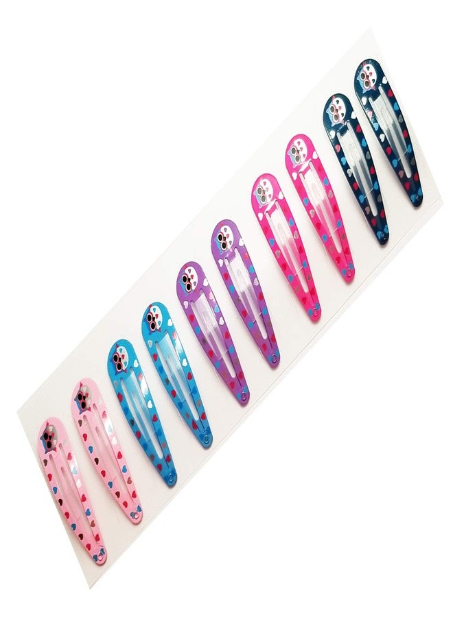 كيو-يو مشابك شعر معدنية على شكل فيونكة دوارة، إكسسوارات تجميل. … … (40 قطعة من مشابك الشعر المعدنية غير القابلة للانزلاق، مقاس 2 بوصة، بتصميمات يونيكورن/بومة/فراشة/دعسوقة) - Image 3