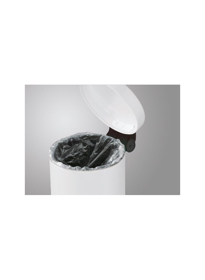 راكسوم دواسة الحمام ترينتو سلة المهملات S S أبيض 4 لتر - Image 3