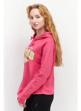 adidas Originals Women  Sportswear Fit Long Sleeves Training Hoodie, Pink  - Image 2