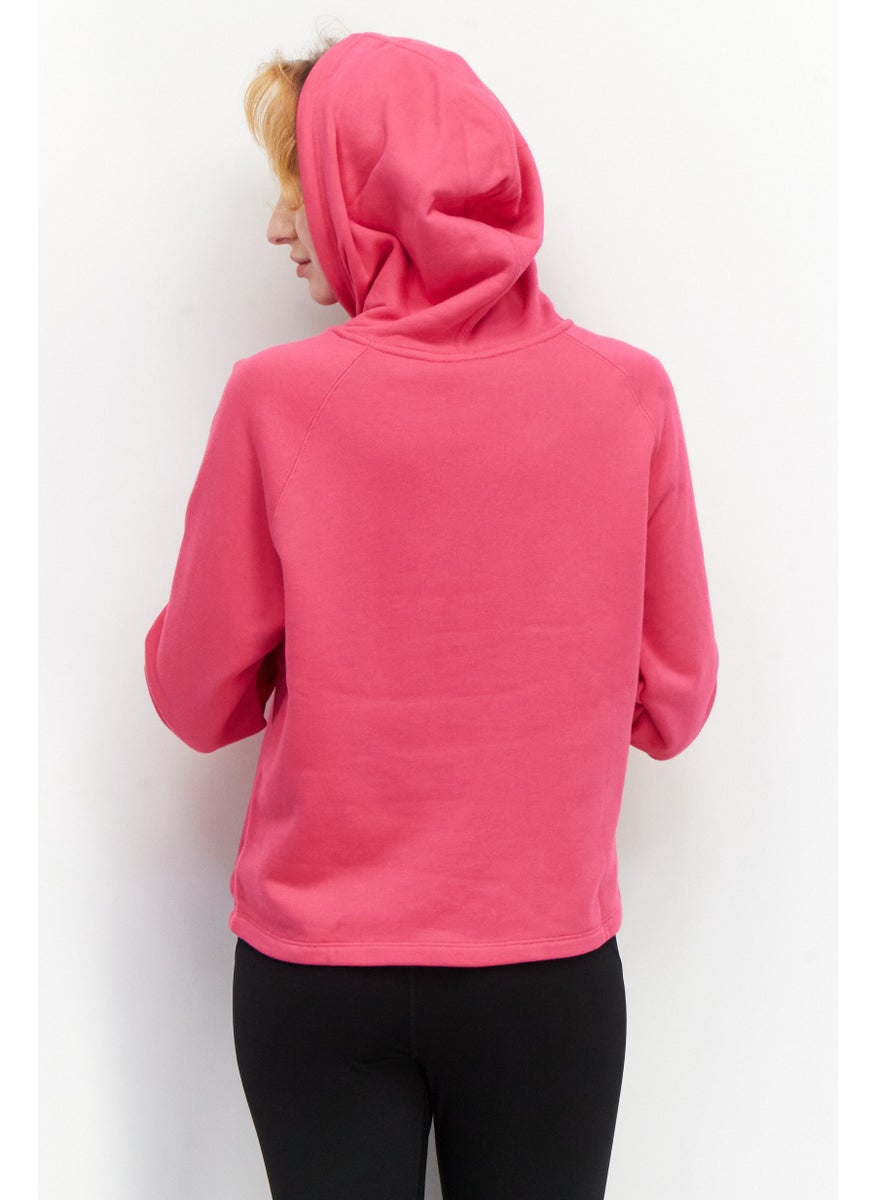 adidas Originals - Women  Sportswear Fit Long Sleeves Training Hoodie, Pink - Image 1