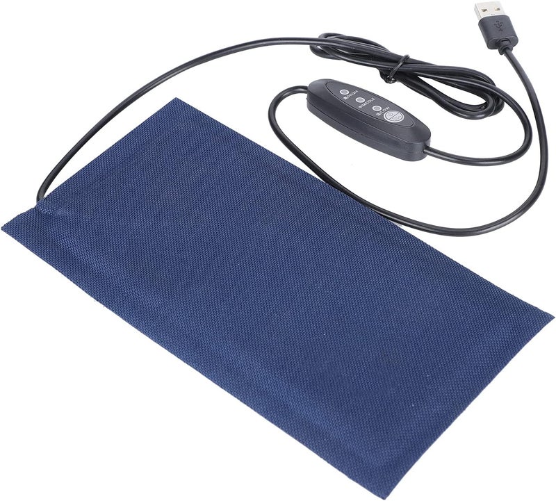 لوح تدفئة للزواحف من GLOGLOW، وسادة تدفئة بلاستيكية، مثالية للسحالي والثعابين والسلاحف، حجم صغير 20 × 10 سم مناسب للحوض الزجاجي وأحواض الأسماك (الحجم الصغير). - Image 1
