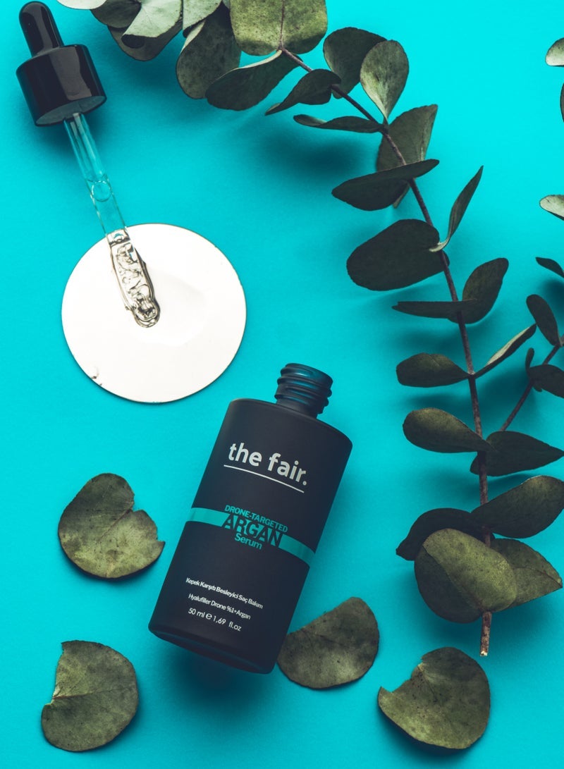 the fair. Anti Dandruff Argan Hair Serum 50ML - Image 3