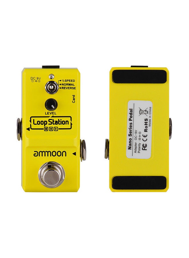 Generic Loop Station Mini Guitar Looper Effect Pedal 10 Minutes Recording Time 3 Working Modes True Bypass Full Metal Shell with 1GB Memory Card  - Image 3