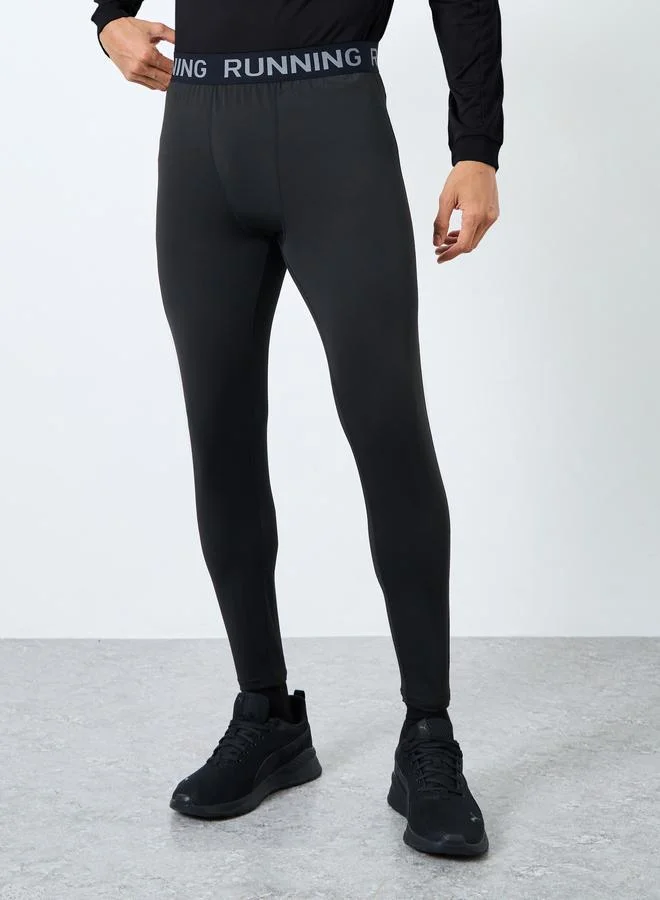 Styli Active Pack of 3 - Reflective Print T-Shirt, Shorts and Track Pants
