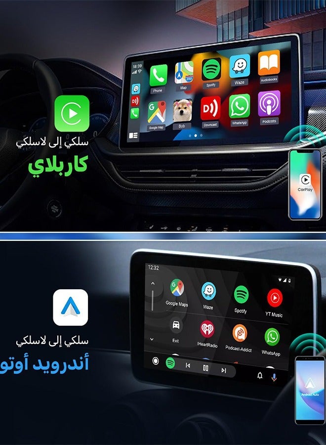 كار لينكيت CarlinKit 5.0 سلكي إلى صندوق تلقائي أندرويد لاسلكي محول CarPlay سيارة ذكية Ai Box واي فاي بلوتوث توصيل تلقائي التوصيل والتشغيل - Image 5