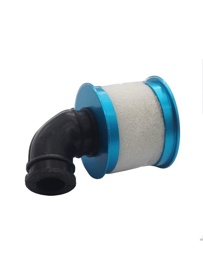 Vgoohobby - 2Pcs Rc Air Filter Aluminum Capped Cover With Element Sponge Engine Parts Compatible With Redcat Traxxas Hsp Himoto 1/10 Rc Nitro Monster Truck Buggy Car - Image 1