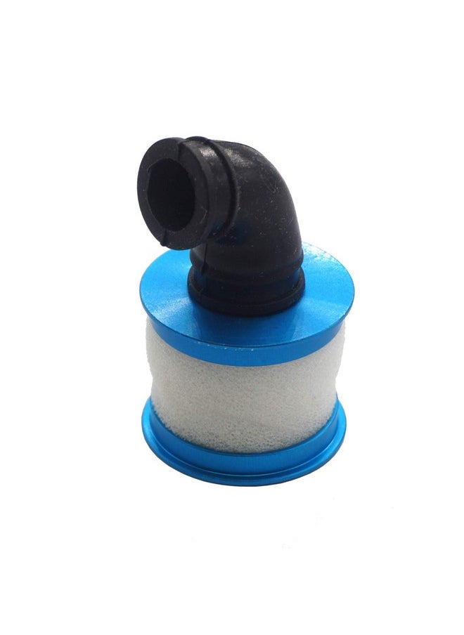 Vgoohobby - 2Pcs Rc Air Filter Aluminum Capped Cover With Element Sponge Engine Parts Compatible With Redcat Traxxas Hsp Himoto 1/10 Rc Nitro Monster Truck Buggy Car - Image 1