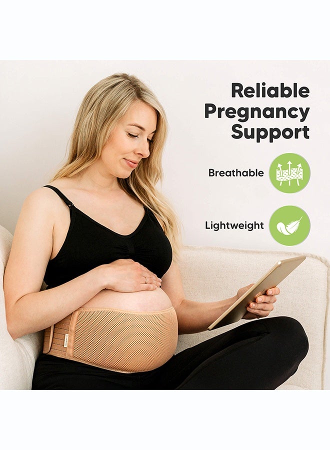KeaBabies Ease Maternity Support Belt, Pregnancy Support Belt, Midnight Black - Image 2
