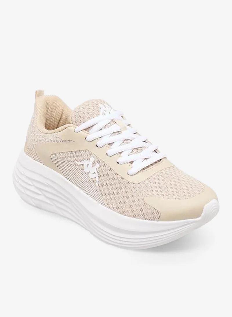 Kappa BEIGE Women Lace-Up Sports Shoes for Women | Best Price UAE