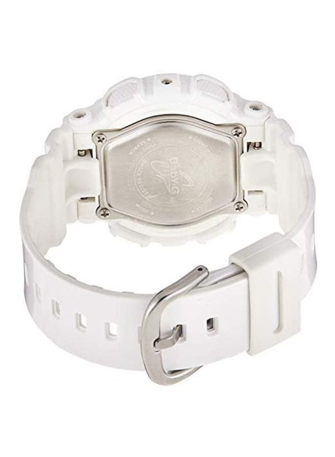 CASIO Women Baby-G Analog & Digital Watch BA110-7A1 - 43 mm - White - Image 2