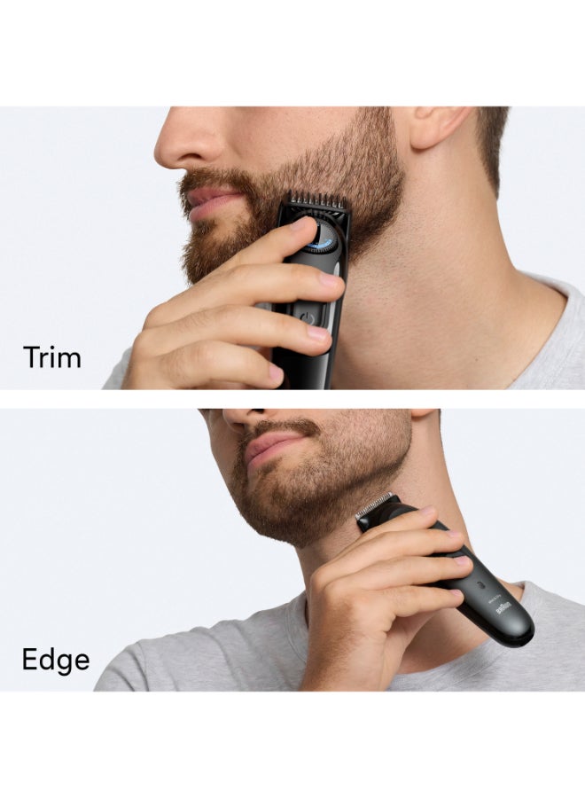 براون Braun Beard Trimmer Series 3, +2 Styling Tool, 20 Lengths, BT3500 Black - Image 5