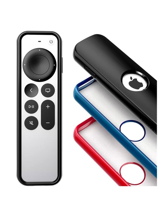ReliaMount Case for Apple TV Remotes – Premium Drop Protection and Comfortable to Hold – Designed in USA (Premium Black with Soft Microfiber Lining) - Image 1