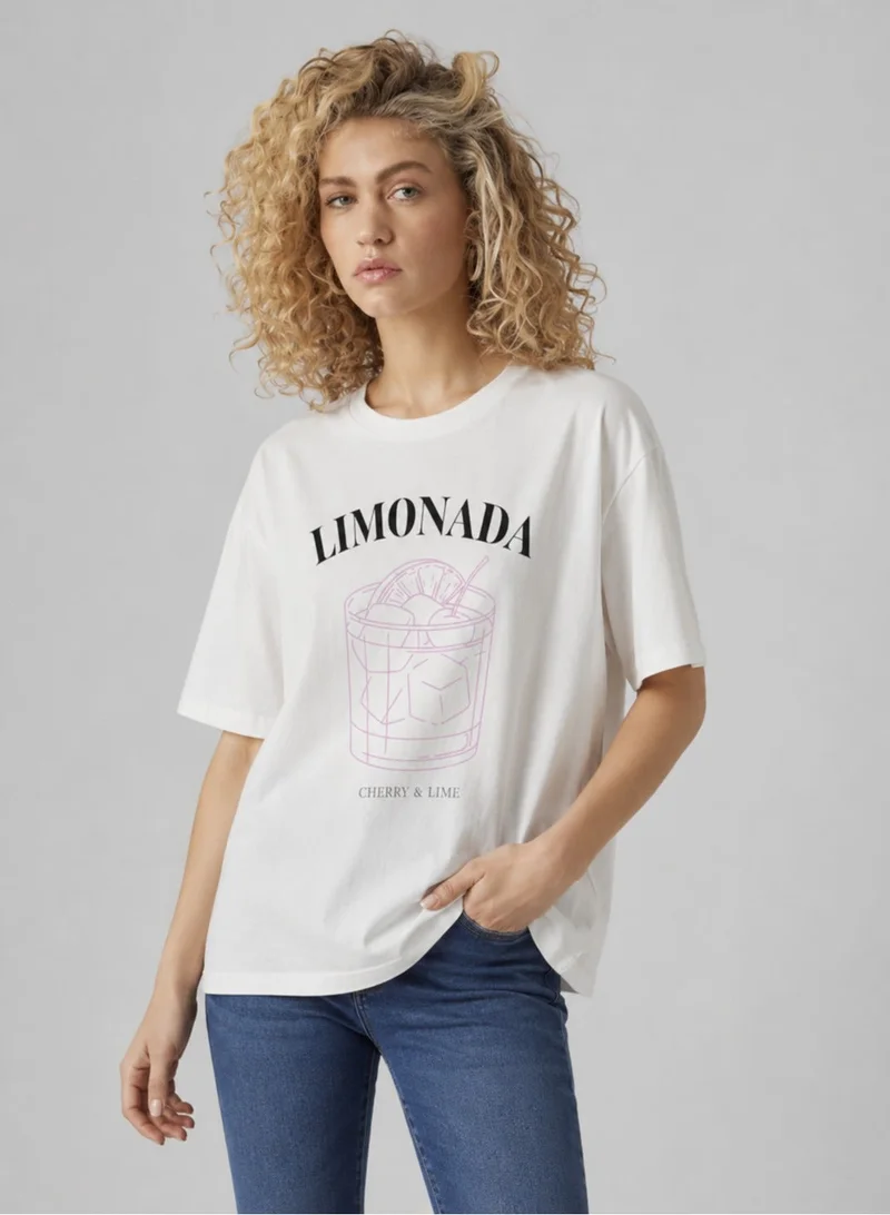 فيرو مودا Oversized Cotton Top