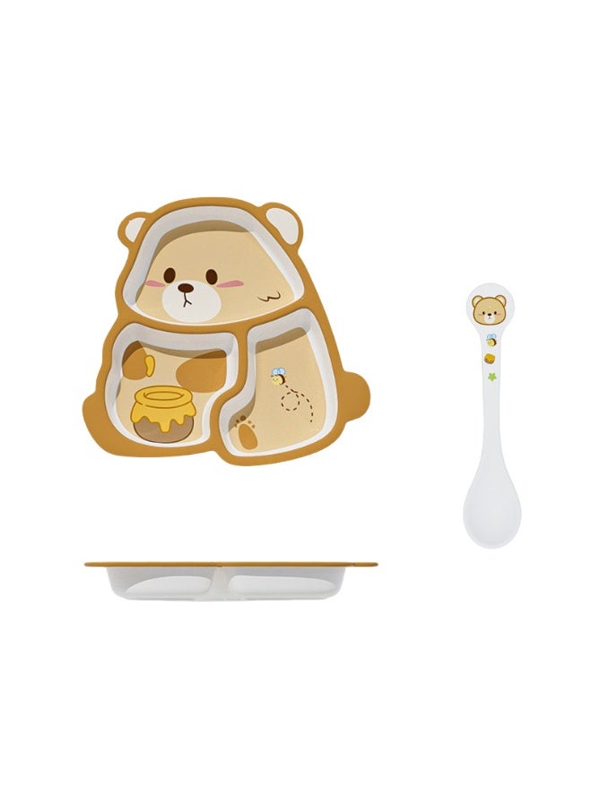 KUYING New Specialized Children's Anti Fall Plate