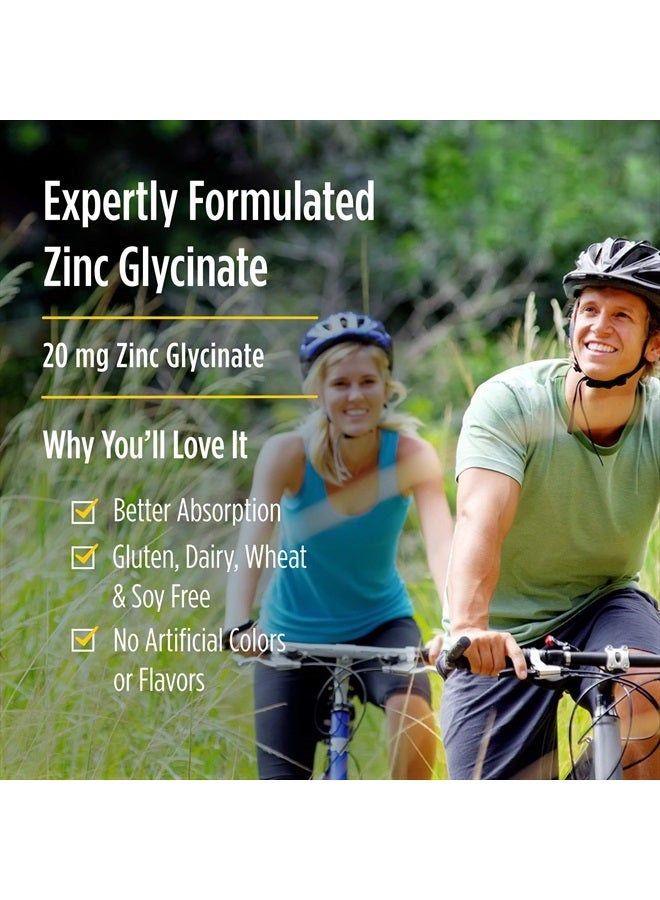 NORDIC NATURALS Zinc Glycinate, Highly Absorbable, Zinc 20 mg - 60 Capsules  - Image 4