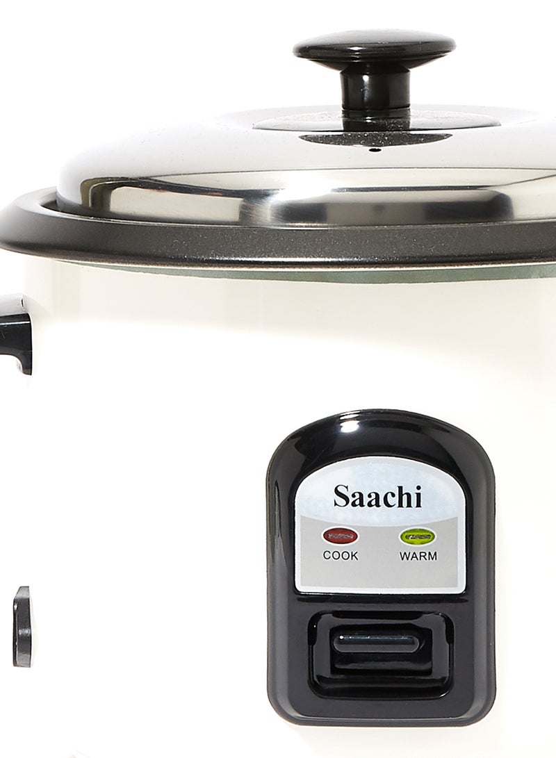 Saachi Electric Rice Cooker 1L 1 L NL-RC-5165-WH White - Image 2