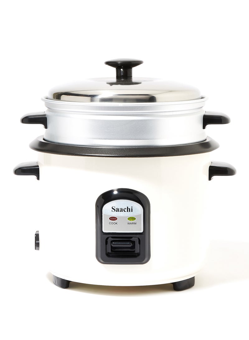 Saachi Electric Rice Cooker 1L 1 L NL-RC-5165-WH White - Image 1