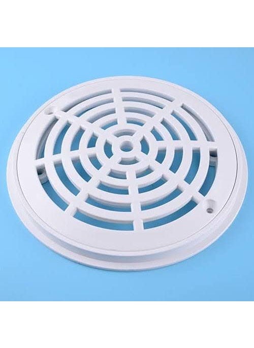 WATERTECH SYSTEMS WATERTECH SYSTEMS Flameer AntiVortex Main Drain Suction Cover Plate for Inground Swimming Pools White with 2 Screws pack of 3 pieces 