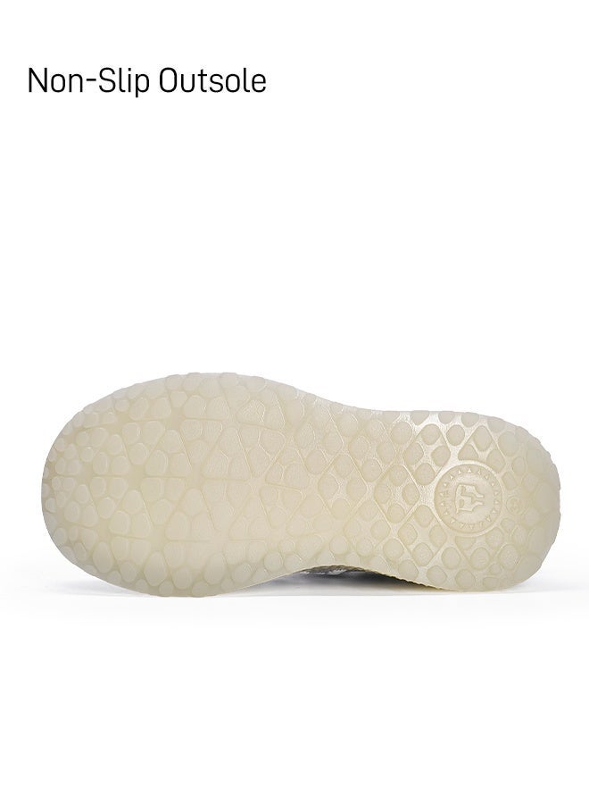 TARANIS Kids Minimalist Sneakers: Monochrome Gray Chic - Image 4