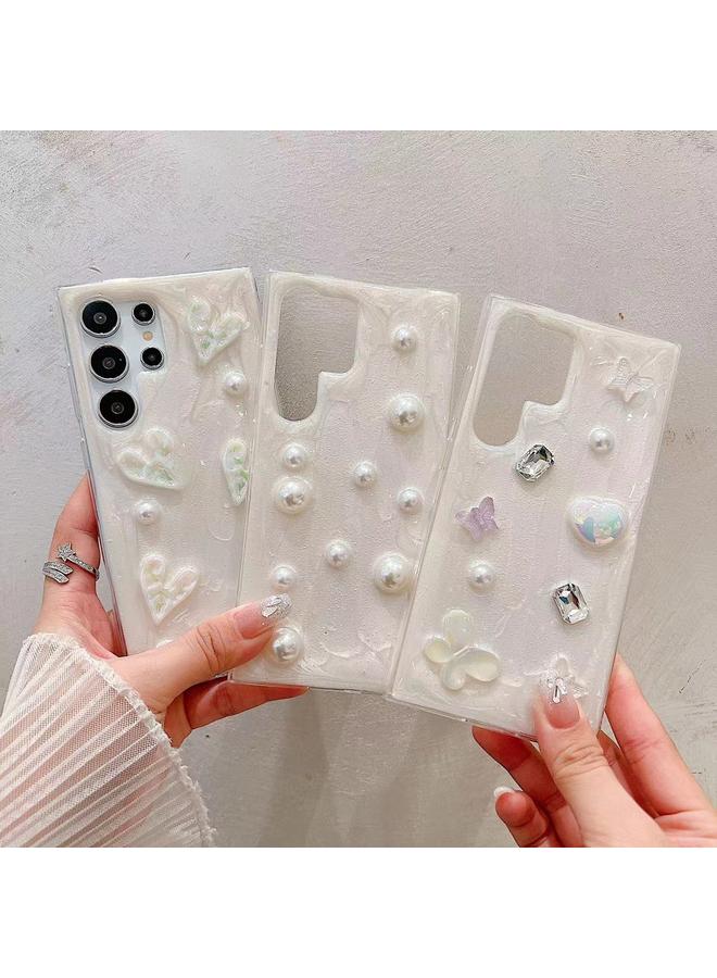 S-TOP Case For Samsung Galaxy S23 FE 5G Cream Gum Decoden TPU Phone Case - Image 2