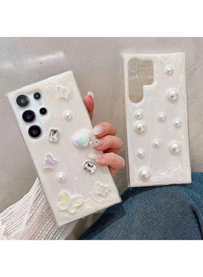 S-TOP Case For Samsung Galaxy S23 FE 5G Cream Gum Decoden TPU Phone Case - Image 3