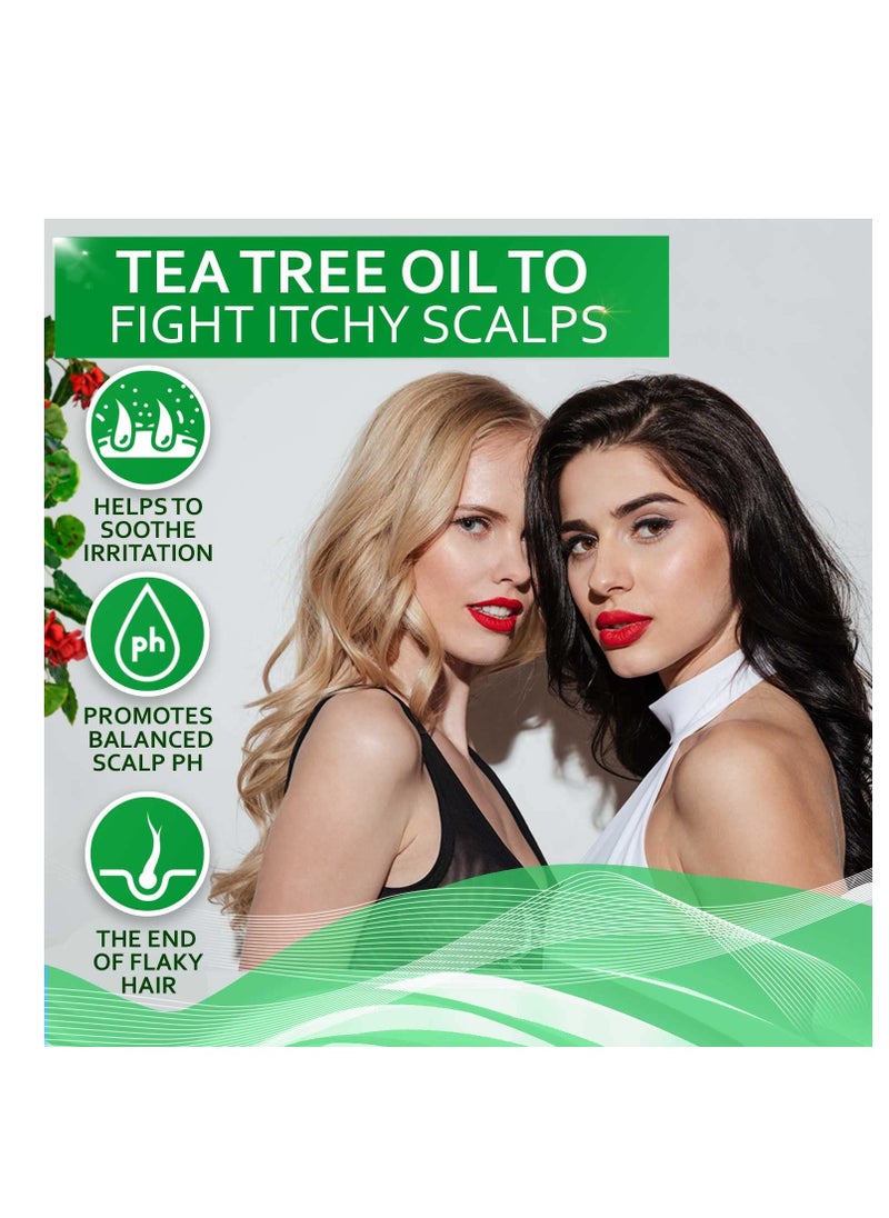 Tea Tree Oil Hair Serum - Moisturizer Treatment for Fighting Dandruff and Repair Dry, Damaged Hair and Itchy Scalp - Care and Styling Products for Women and Men - With Anti Frizz Keratin for Shine - pzsku/ZA5571C0CE34DCE7F3C1AZ/45/_/1737347845/d28053e6-51de-42b1-a11c-5000c1558573