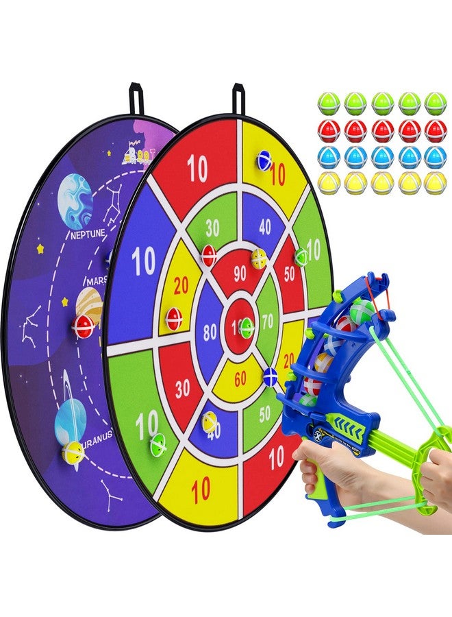 Bootaa 2 Pack 29" Large Dart Board For Kids, Kids Dart Board With 20 Sticky Balls, Boys Toys, Indoor/Outdoor Fun Party Play Game Toys, Birthday Gifts For 3 4 5 6 7 8 9 10 11 12 Year Old Boys Girls - Image 1