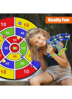 Bootaa 2 Pack 29" Large Dart Board For Kids, Kids Dart Board With 20 Sticky Balls, Boys Toys, Indoor/Outdoor Fun Party Play Game Toys, Birthday Gifts For 3 4 5 6 7 8 9 10 11 12 Year Old Boys Girls  - Image 4