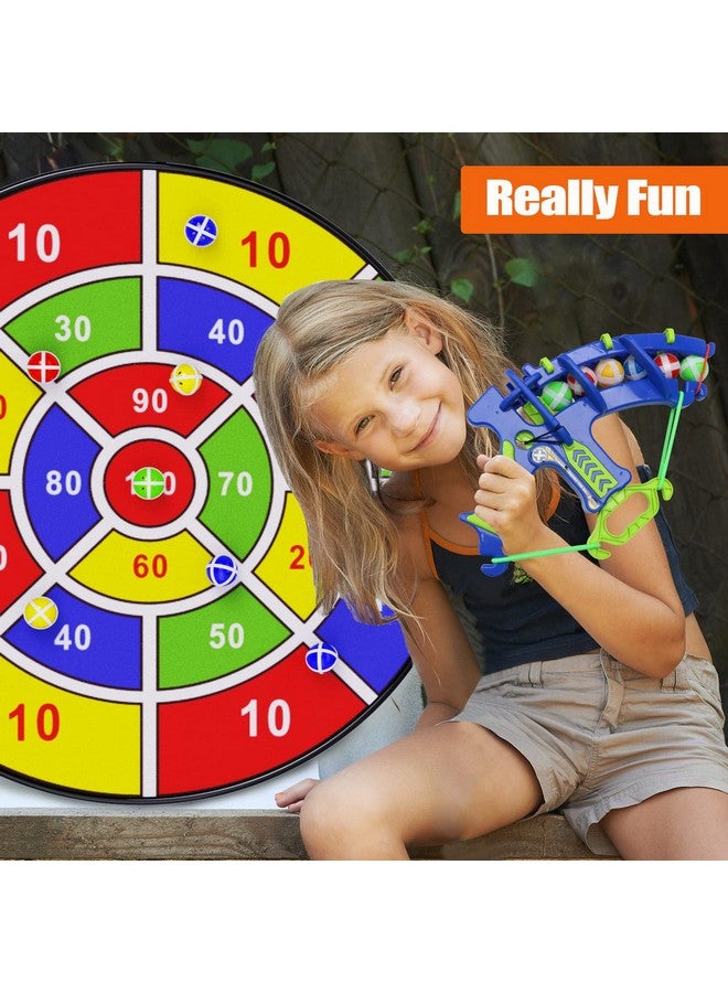 Bootaa 2 Pack 29" Large Dart Board For Kids, Kids Dart Board With 20 Sticky Balls, Boys Toys, Indoor/Outdoor Fun Party Play Game Toys, Birthday Gifts For 3 4 5 6 7 8 9 10 11 12 Year Old Boys Girls - Image 4