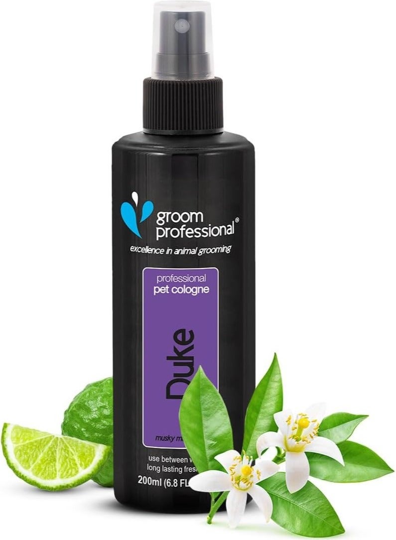 Groom Professional Duke Pet Cologne Perfume 200 ml - Image 1