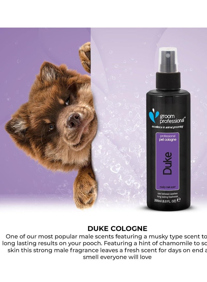 Groom Professional Duke Pet Cologne Perfume 200 ml - Image 3