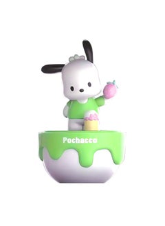 MODI Sanrio Pochacco Cake Surprise Toy – Kawaii Collectible Figurine, Mystery Box Vinyl Toy, Cute Green Dessert-Themed Display Decor, Gift for Kids & Sanrio Fans - 9cm  - Image 1