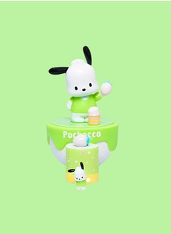 MODI Sanrio Pochacco Cake Surprise Toy – Kawaii Collectible Figurine, Mystery Box Vinyl Toy, Cute Green Dessert-Themed Display Decor, Gift for Kids & Sanrio Fans - 9cm  - Image 4