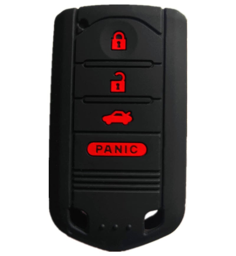 HEARTMEET Smart Key Fob Covers Case Protector Keyless Remote Holder for Acura MDX TL TLX ZDX RDX TSX RL ZD IL M3N5WY8145 (Not fit Engine Hold FOB) OEM Part Number 267F-5WY8145 - Image 1