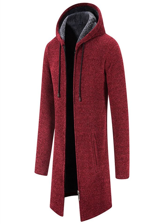Loquat Men's Plush Trend Cardigan Chenille Jacket  - Image 1