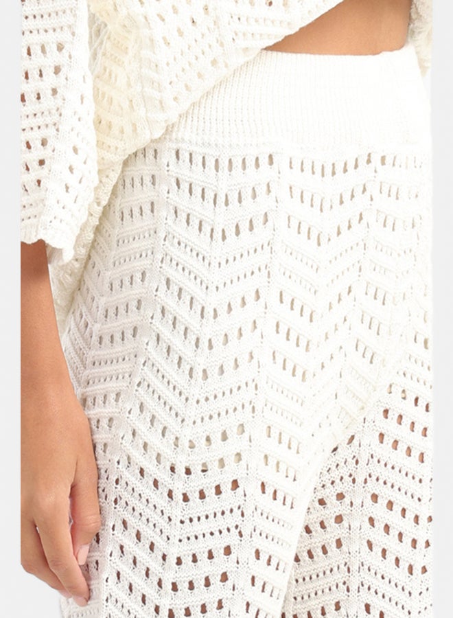 Carina Fishnet Cotton Beach Pants - Image 4