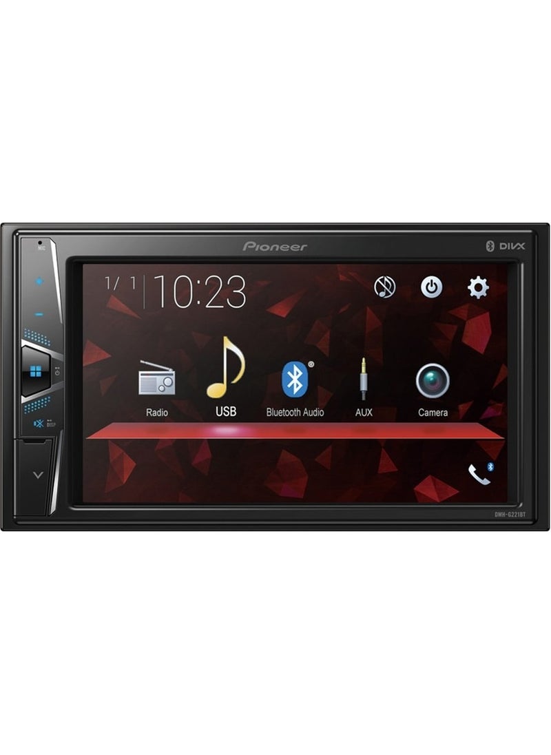 Pioneer - 4X50 Watt DMH-G221BT 6.2" Double Tape Bluetooth USB Android Compatible Digicom Warranty Double 2 Years - Image 1