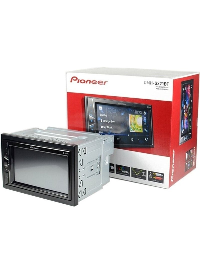 Pioneer - 4X50 Watt DMH-G221BT 6.2" Double Tape Bluetooth USB Android Compatible Digicom Warranty Double 2 Years - Image 1