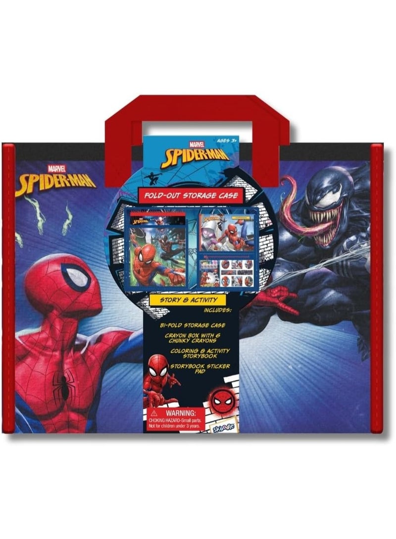SKOODLE Marvel Spider-Man Fold-out Storage Case (100592) - Image 1