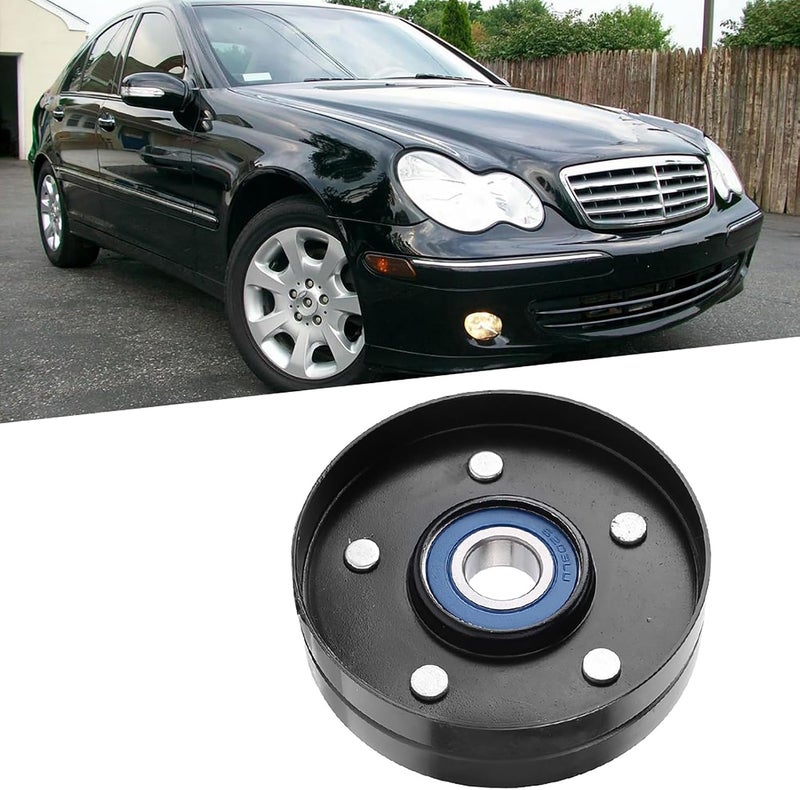 آينفي موتر الحزام، 1122000970 موتر حزام أسود مع بكرة لـ C240 C320 CLK320 - Image 5