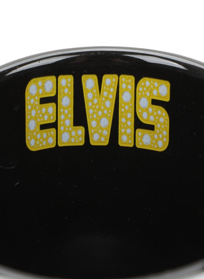 Bioworld Elvis Profile Art 16 Oz. Ceramic Mug - Image 4